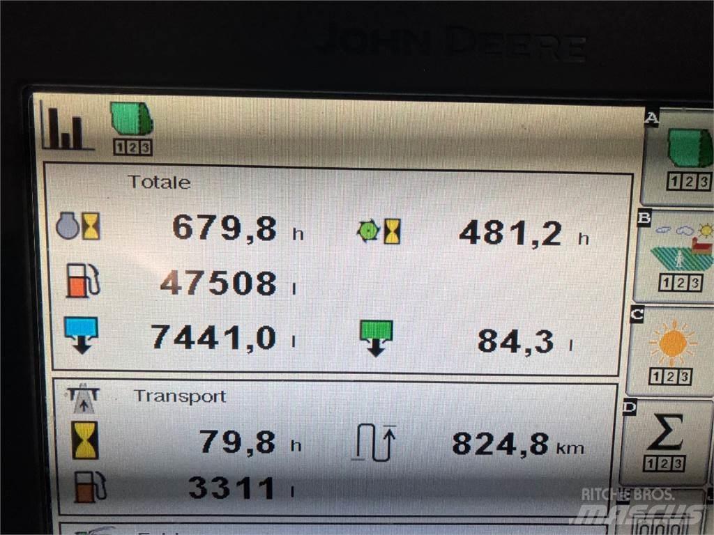 John Deere 9700i Pašarų kombainai