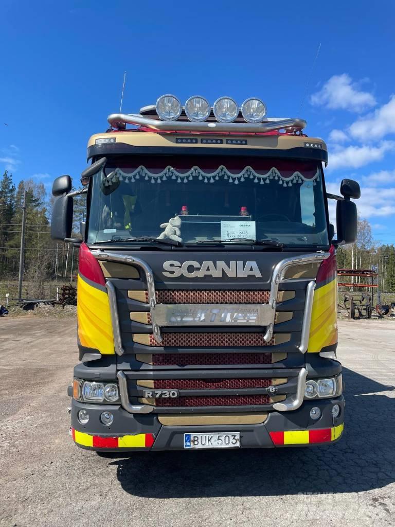 Scania R730 Savivarčiai su kabeliniu keltuvu