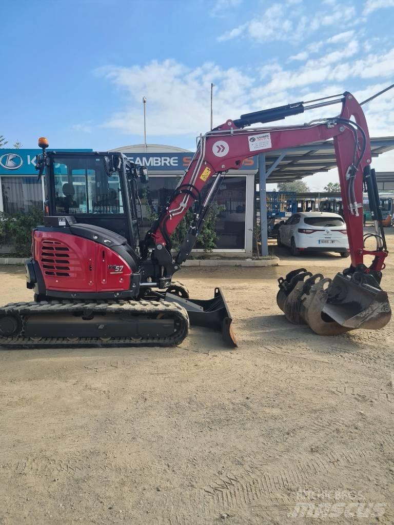 Yanmar Vio 57-6B Mini ekskavatoriai < 7 t