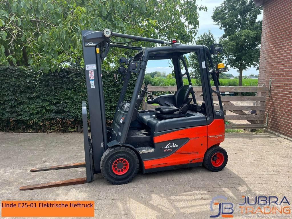 Linde E25-01 Elektriniai šakiniai krautuvai