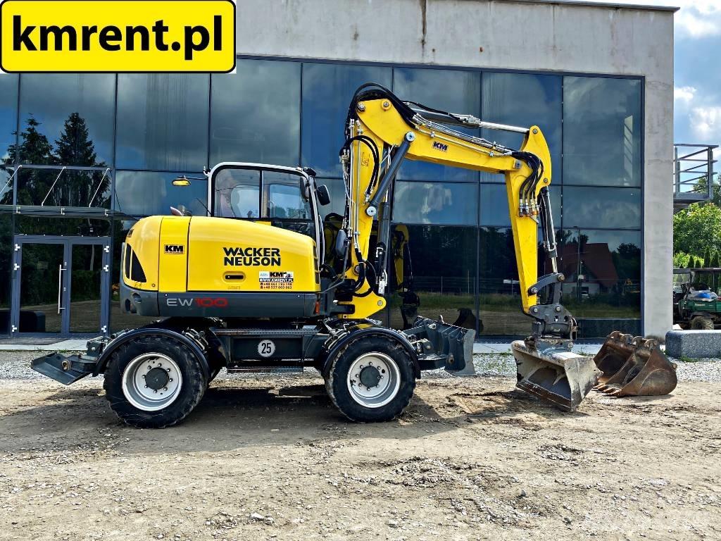 Wacker Neuson EW 100 Ratiniai ekskavatoriai