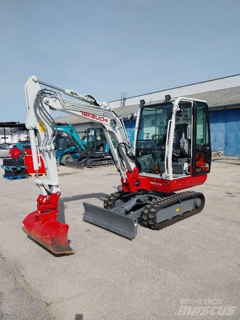 Takeuchi TB230 Mini ekskavatoriai < 7 t