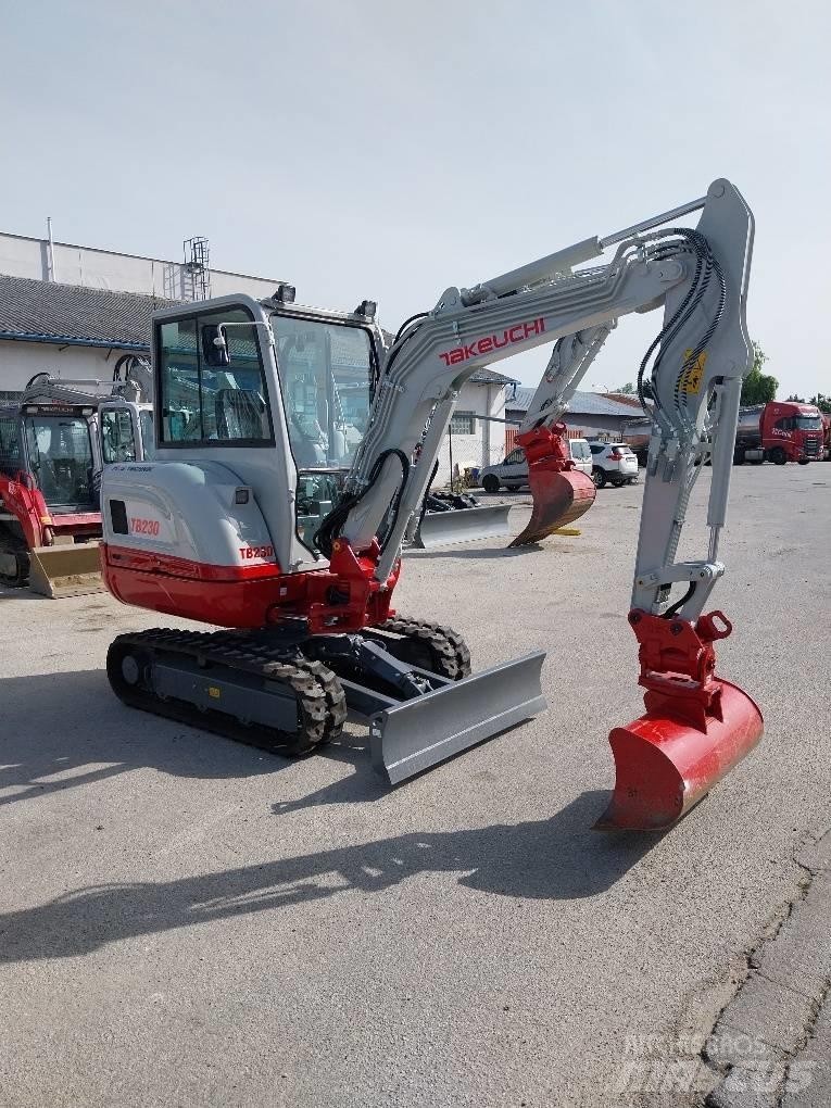 Takeuchi TB230 Mini ekskavatoriai < 7 t