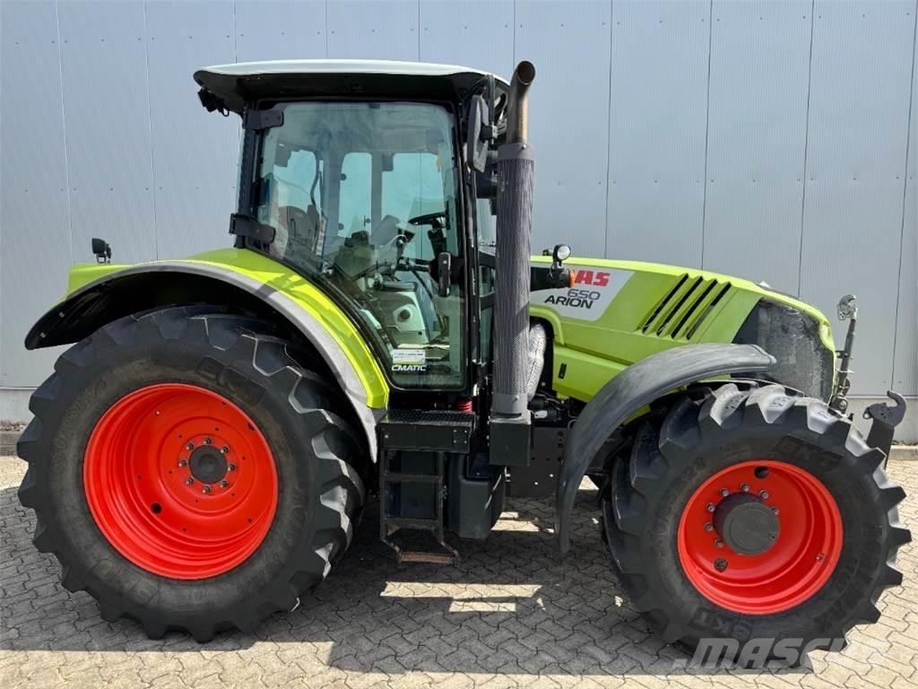 CLAAS ARION 650 Traktoriai