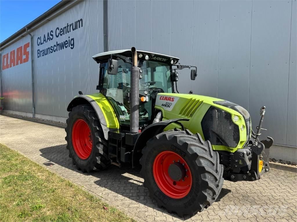CLAAS ARION 650 Traktoriai