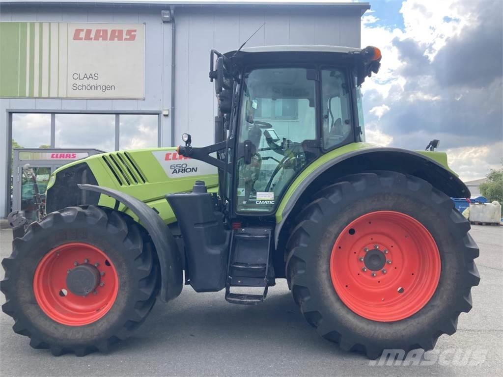 CLAAS ARION 650 Traktoriai
