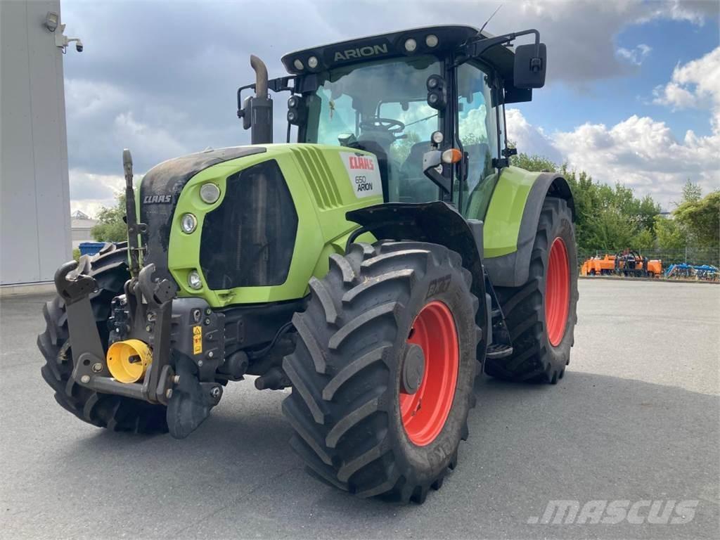 CLAAS ARION 650 Traktoriai