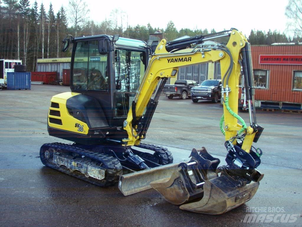 Yanmar SV 26 Mini ekskavatoriai < 7 t