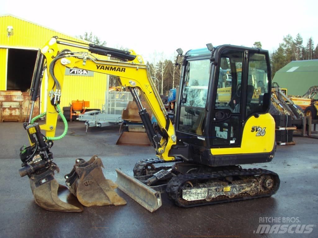 Yanmar SV 26 Mini ekskavatoriai < 7 t