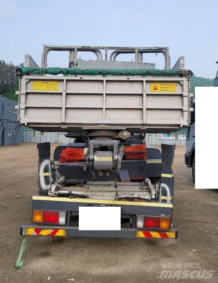 Horyong SKY 2804N Ant vilkikų montuojamos kėlimo platformos
