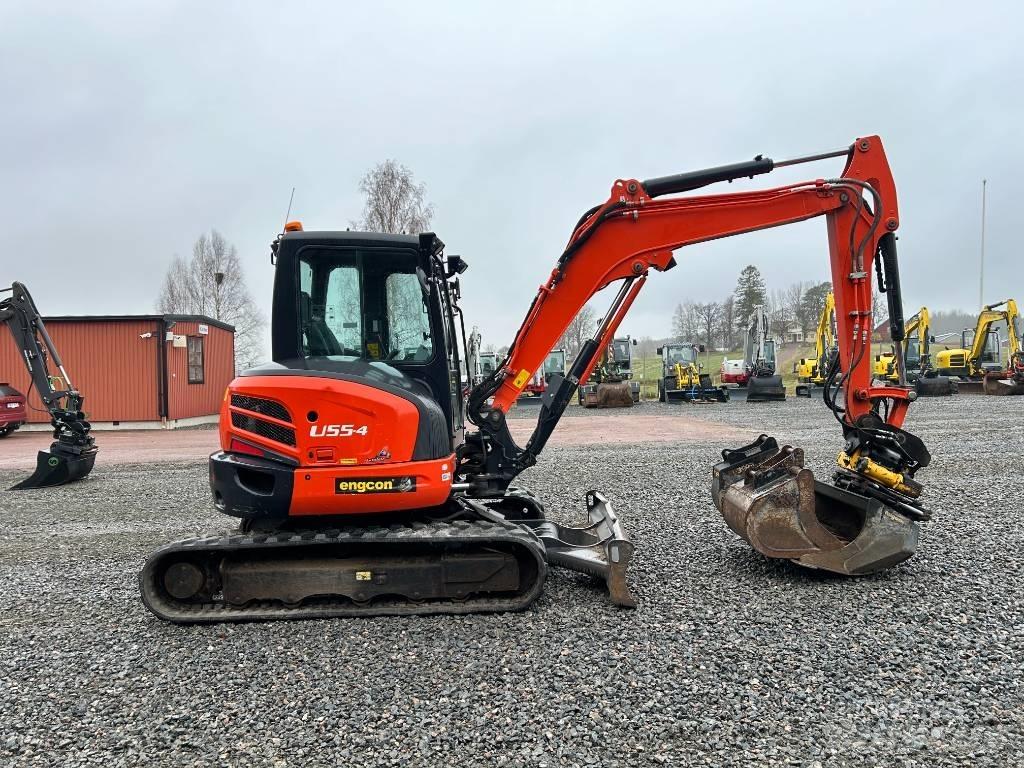 Kubota U55-4 Mini ekskavatoriai < 7 t