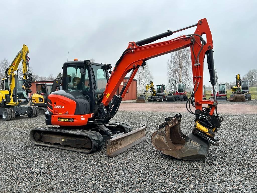 Kubota U55-4 Mini ekskavatoriai < 7 t