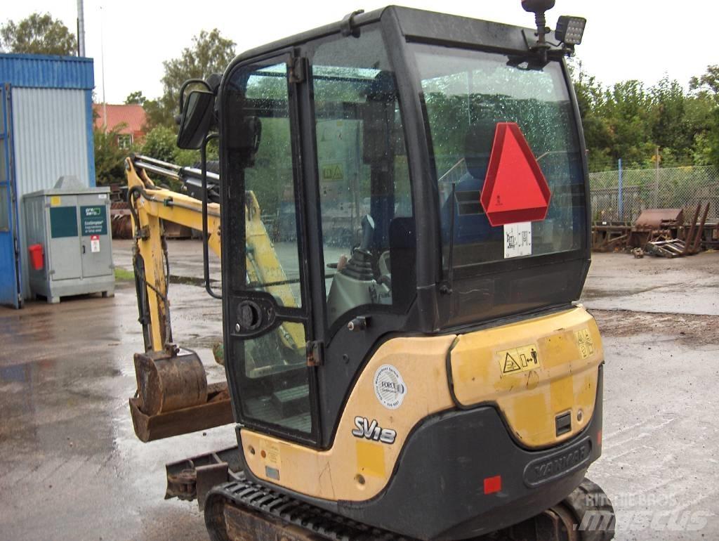 Yanmar SV 18 Mini ekskavatoriai < 7 t