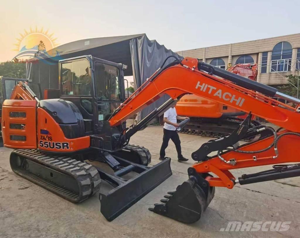Hitachi ZX55USR Mini ekskavatoriai < 7 t