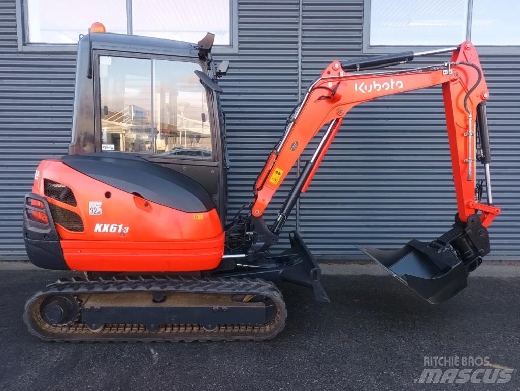 Kubota kx61-3 Mini ekskavatoriai < 7 t