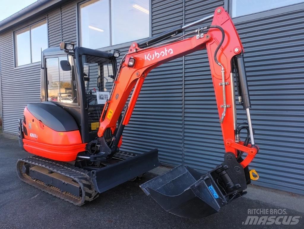 Kubota kx61-3 Mini ekskavatoriai < 7 t