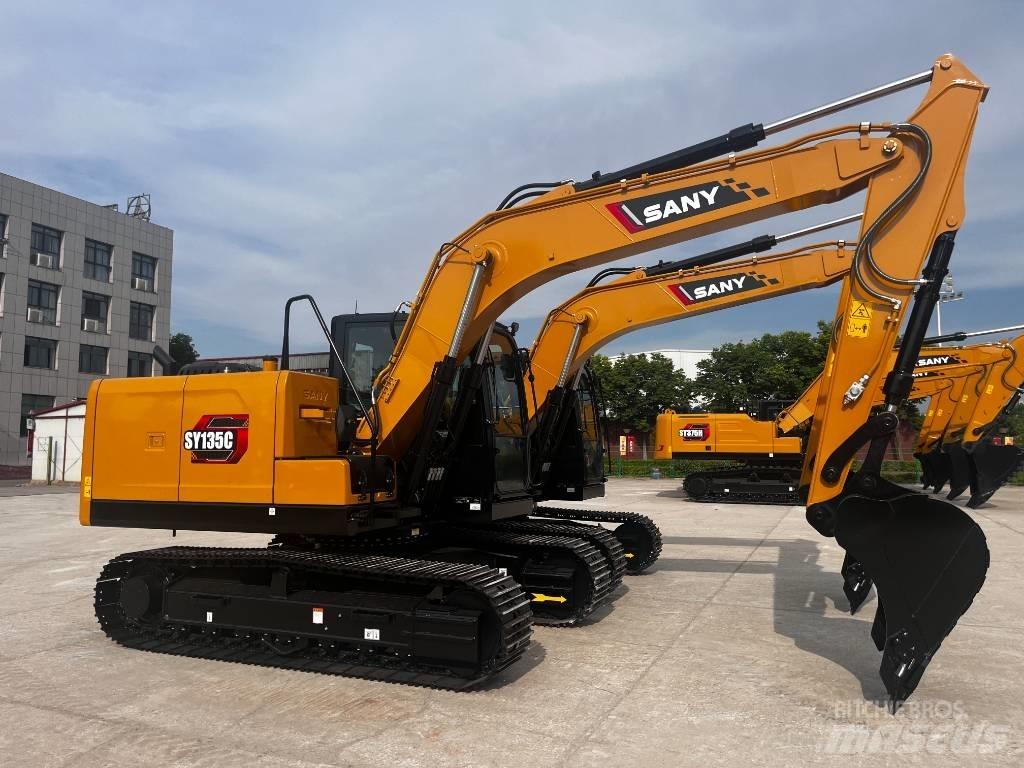 Sany SY135C Vikšriniai ekskavatoriai