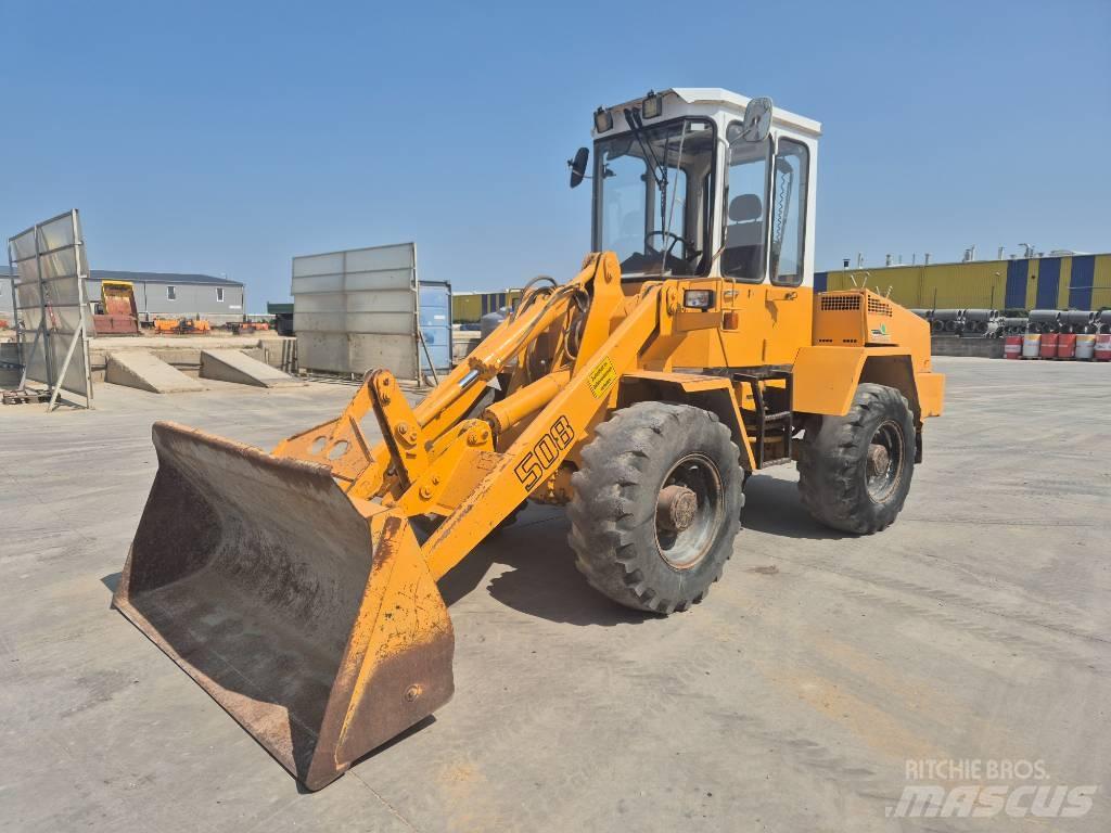 Liebherr 508 Naudoti ratiniai krautuvai