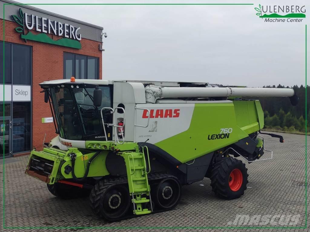 CLAAS Lexion 760 TT Derliaus nuėmimo kombainai