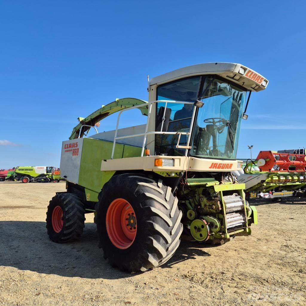 CLAAS Jaguar 860 Pašarų ruošimo technika