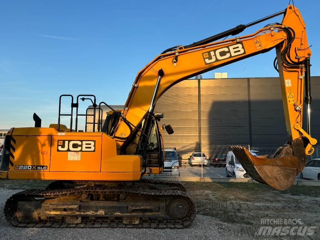 JCB 220 Vikšriniai ekskavatoriai