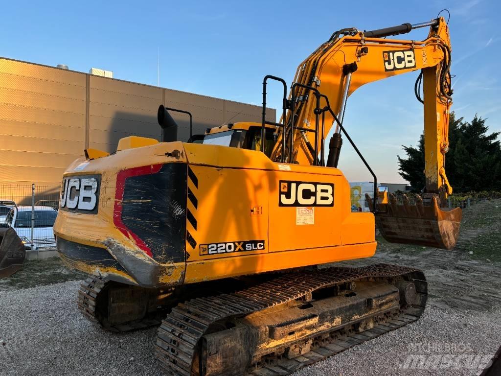 JCB 220 Vikšriniai ekskavatoriai