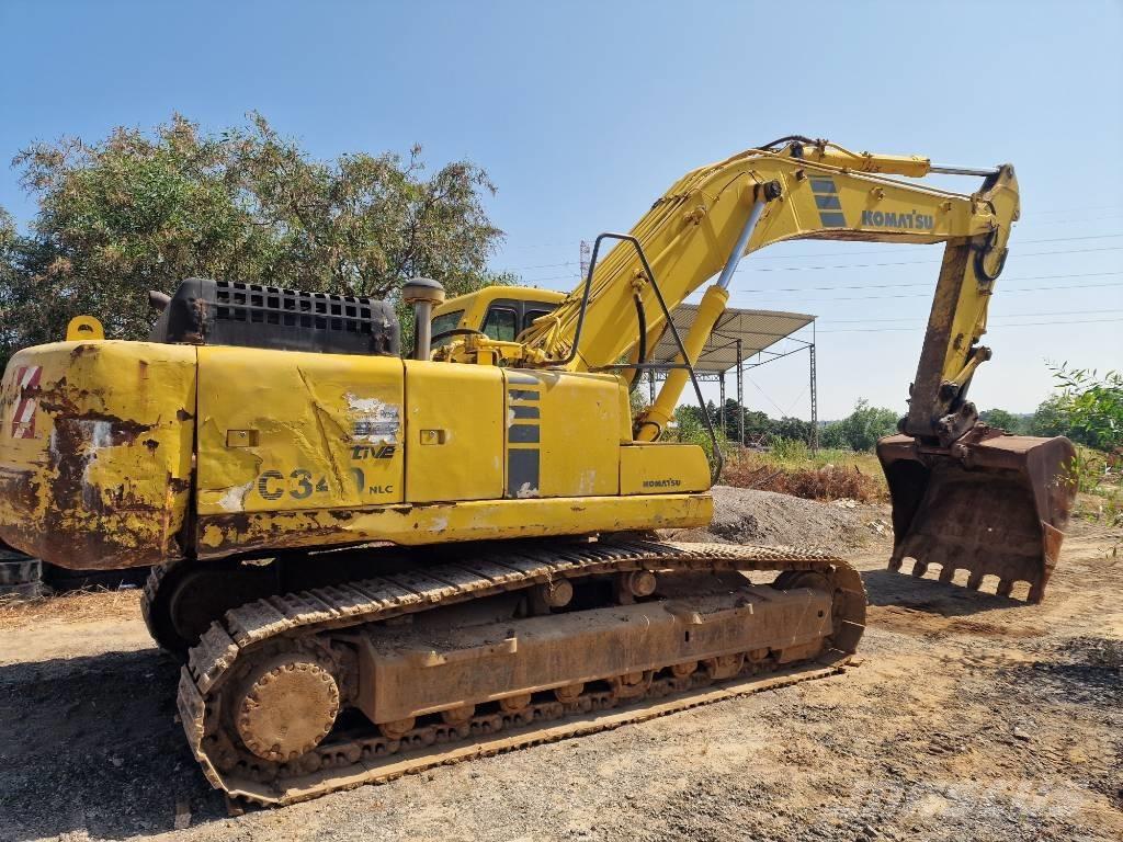 Komatsu PC 340 LC Vikšriniai ekskavatoriai