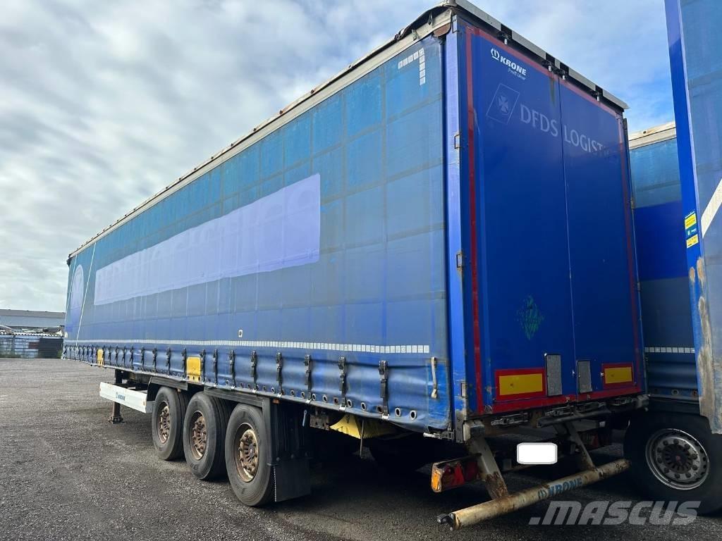 Krone SD serie 8341 Priekabos su tentu