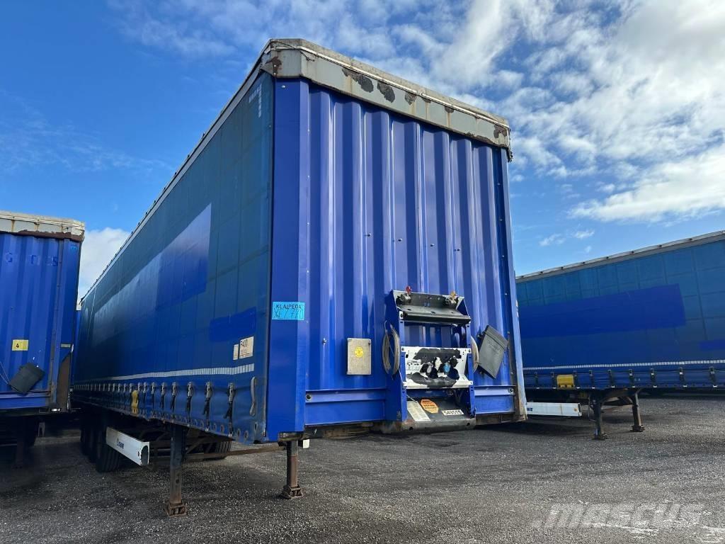 Krone SD serie 8341 Priekabos su tentu