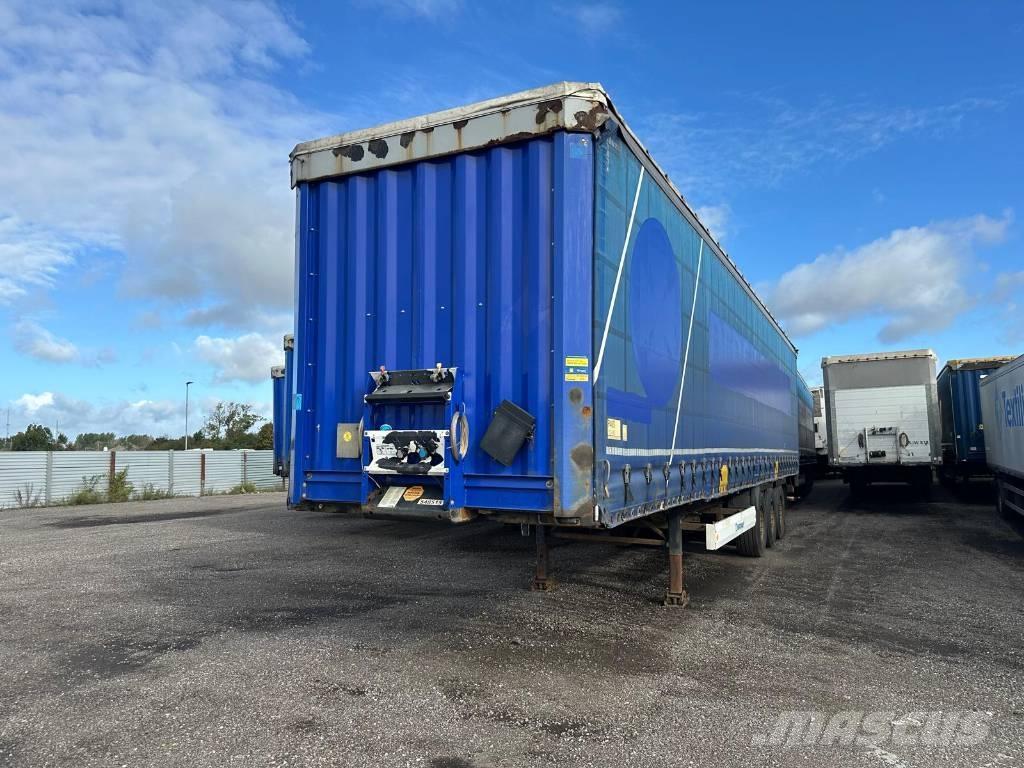 Krone SD serie 8341 Priekabos su tentu