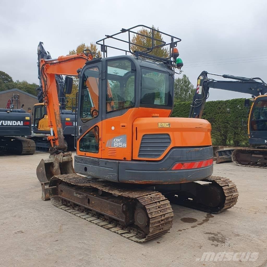 Doosan DX 85 R-3 Vidutinės galios ekskavatoriai 7-12 t
