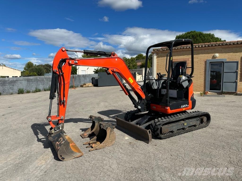 Kubota U 27-4 Mini ekskavatoriai < 7 t