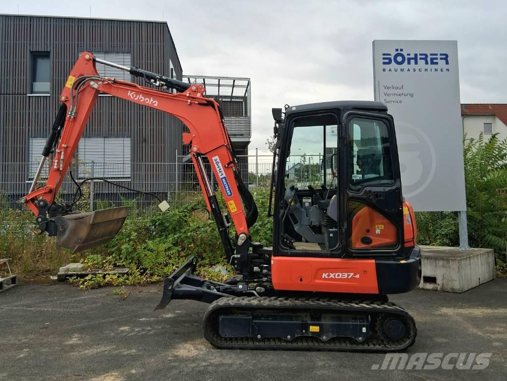 Kubota KX 037-4 | HS03 Mini ekskavatoriai < 7 t