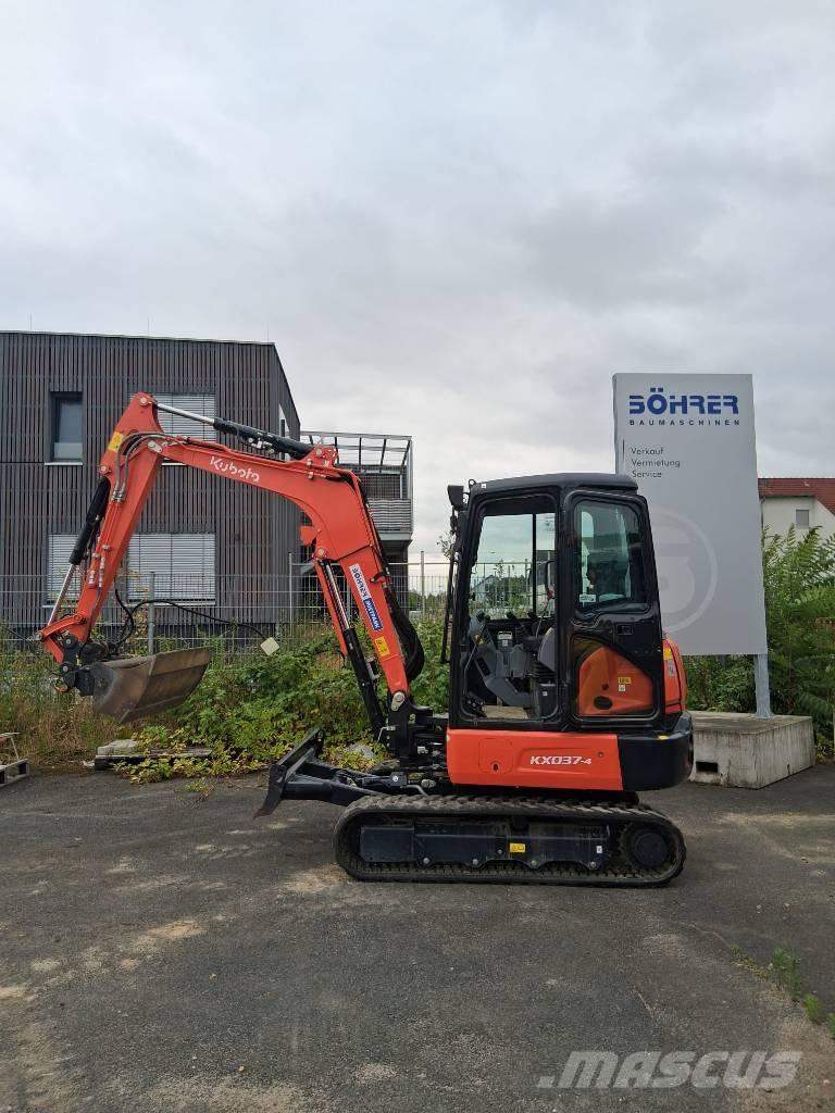 Kubota KX 037-4 | HS03 Mini ekskavatoriai < 7 t