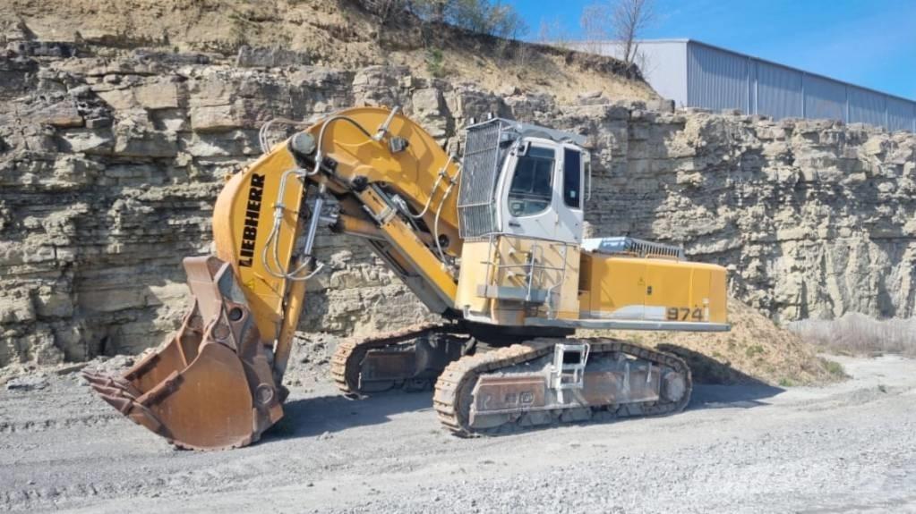 Liebherr R 974 C Vikšriniai ekskavatoriai