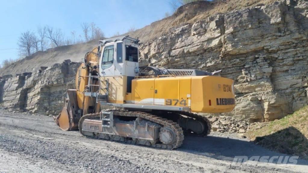 Liebherr R 974 C Vikšriniai ekskavatoriai