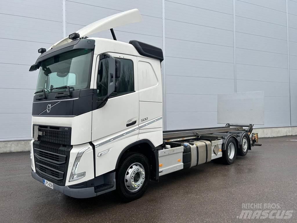 Volvo FH Savivarčiai su kabeliniu keltuvu