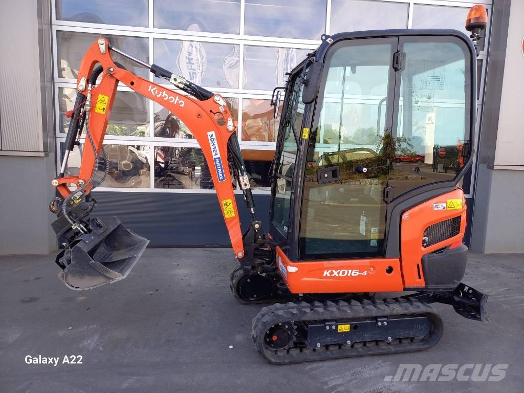 Kubota KX016-4 | MS01 Mini ekskavatoriai < 7 t