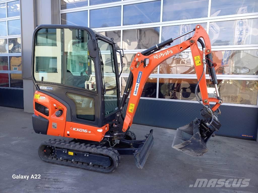Kubota KX016-4 | MS01 Mini ekskavatoriai < 7 t