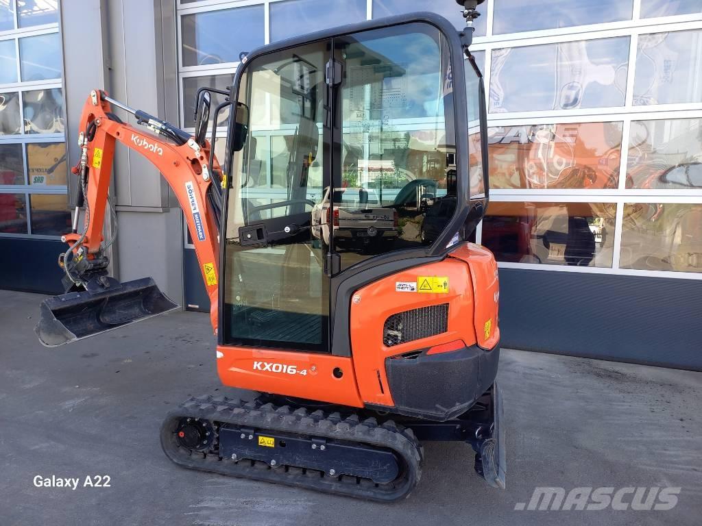 Kubota KX016-4 | MS01 Mini ekskavatoriai < 7 t