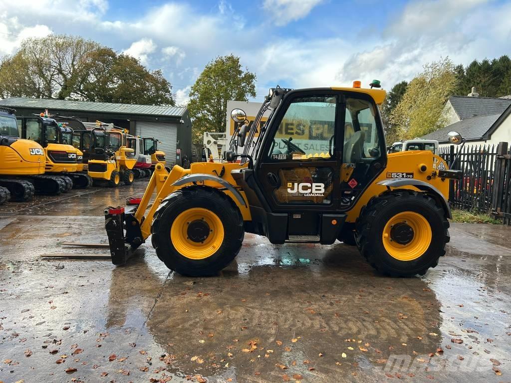 JCB 531-70 Teleskopiniai krautuvai