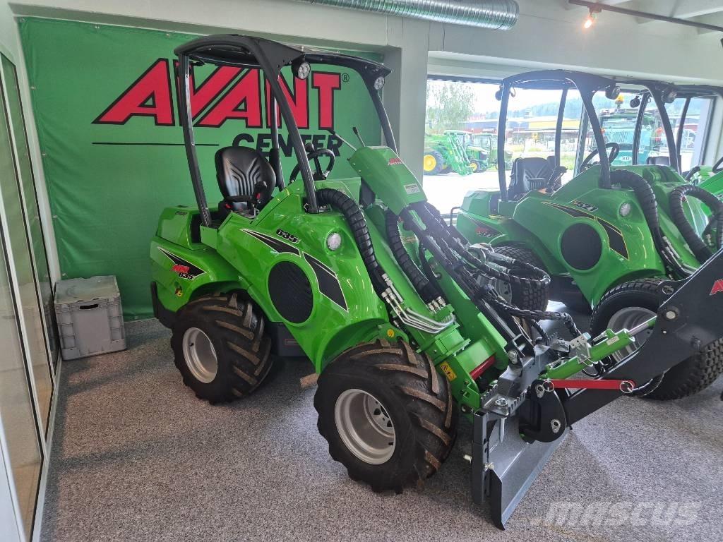 Avant 635 Krautuvai su šoniniu pasukimu