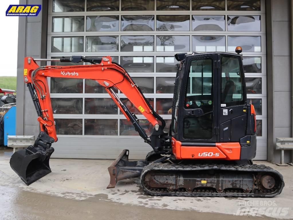 Kubota U 50-5 Mini ekskavatoriai < 7 t