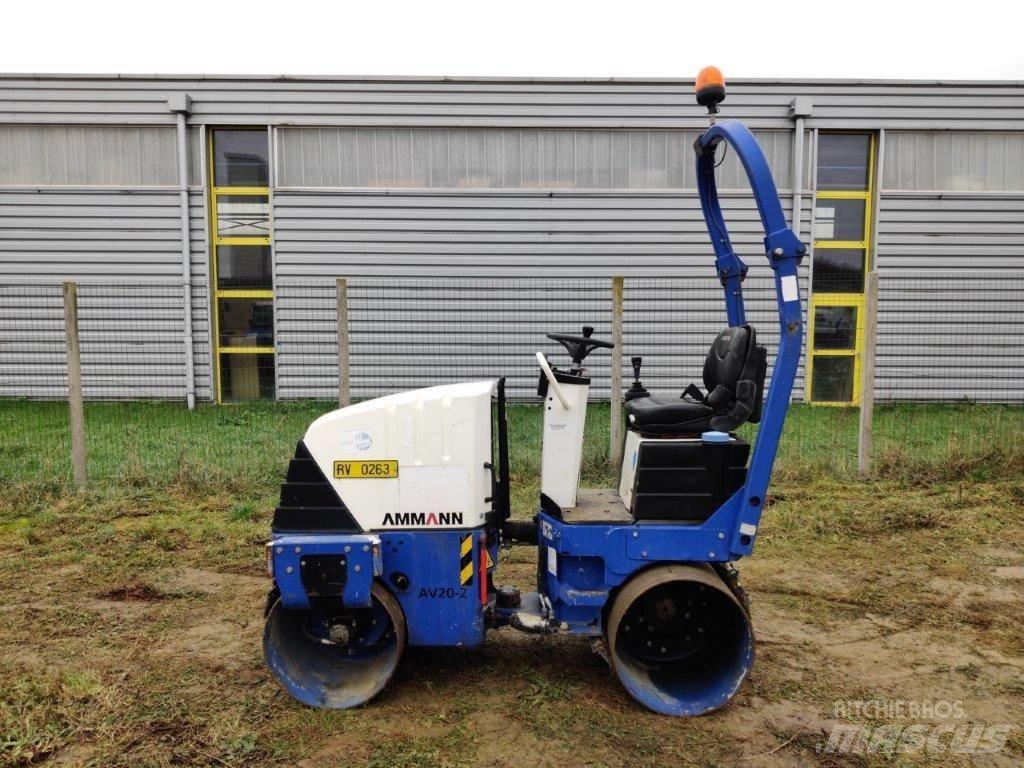 Ammann AV 20-2 Porinių būgnų volai