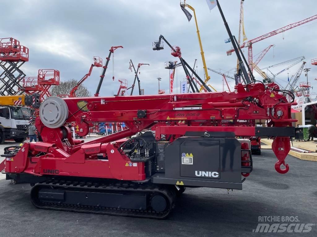 Unic URW-806-3 Vikšriniai kranai