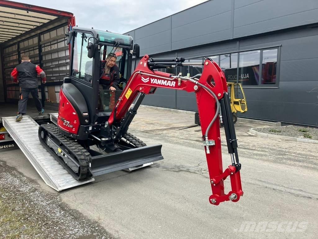 Yanmar Vio 27-3 Mini ekskavatoriai < 7 t