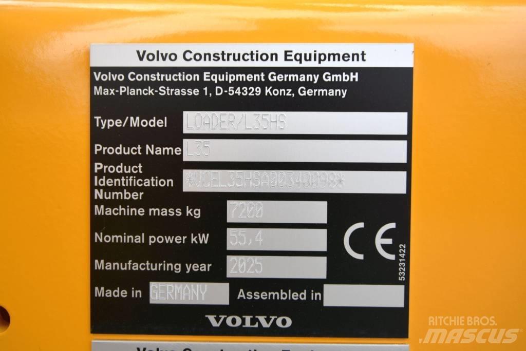 Volvo L 35 HS Naudoti ratiniai krautuvai