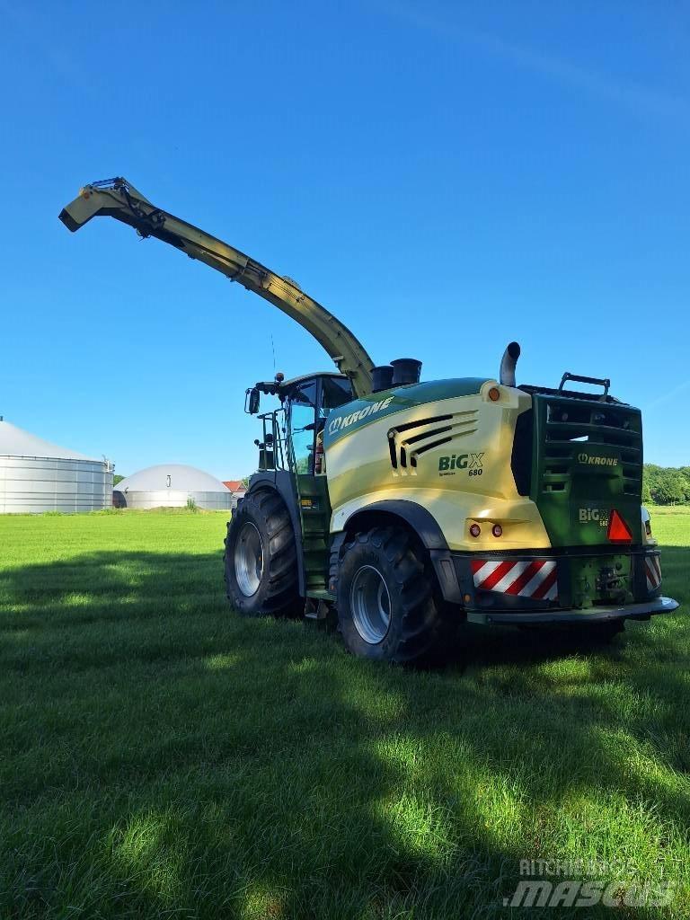 Krone Big X 680 Pašarų ruošimo technika