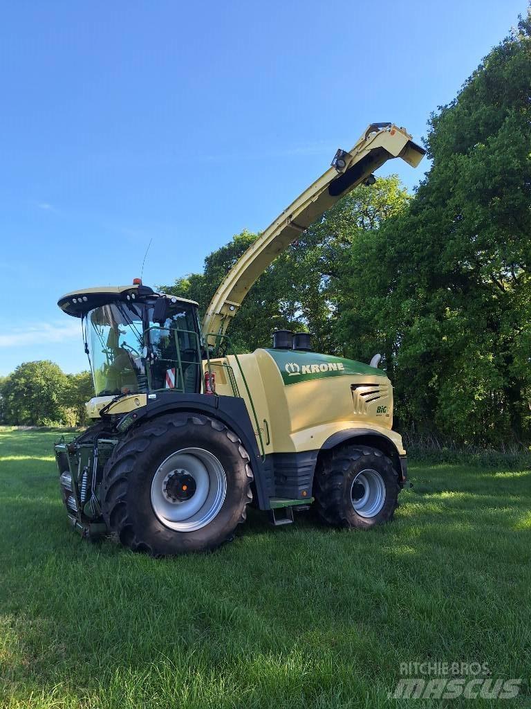 Krone Big X 680 Pašarų ruošimo technika