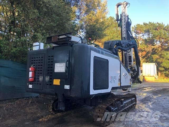  BBURG  HD715 Sunkūs grąžtai